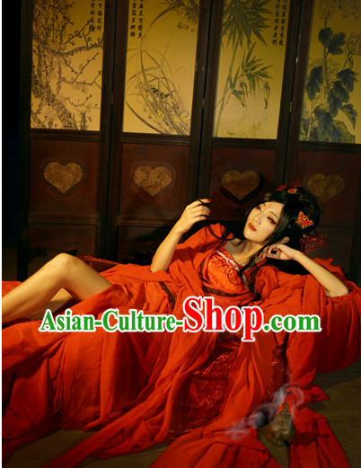 Chinese Costume Asian Fashion China Civilization Sexy Bridal Wedding Dress Traditional Clothing