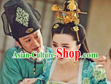 Chinese Traditional Empress Hair Accessories and Jewelry