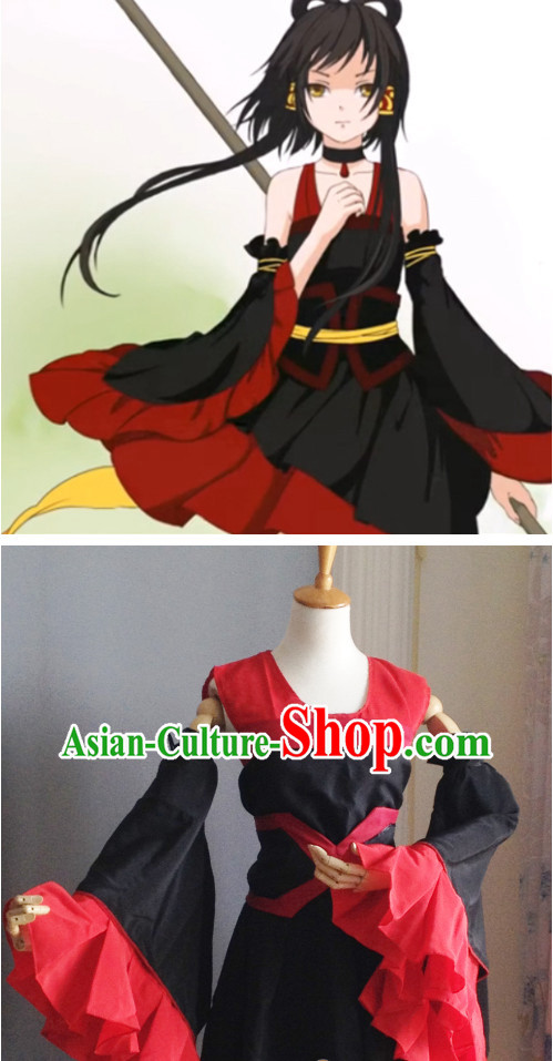 Asian Fashion Chinese Fairy Cosplay Costumes Complete Set for Women