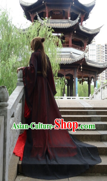 Asian Fashion Chinese Emperor Kimono Costumes Complete Set for Men