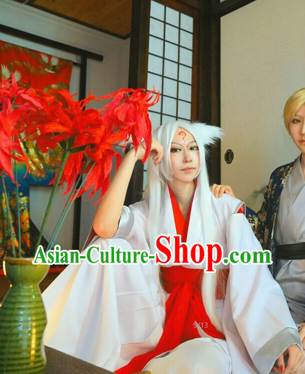 Asian Fashion Chinese Kimono Costumes Complete Set for Men or Women