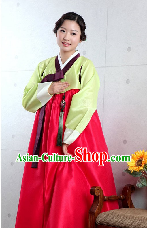 Korean Traditional Hanbok Formal Dresses Special Occasion Dresses for Women