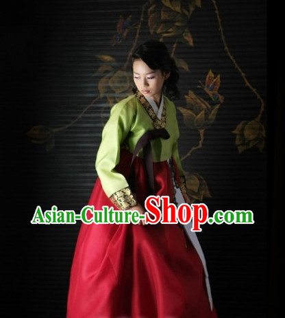 Korean Traditional Hanbok Formal Dresses Special Occasion Dresses for Girls