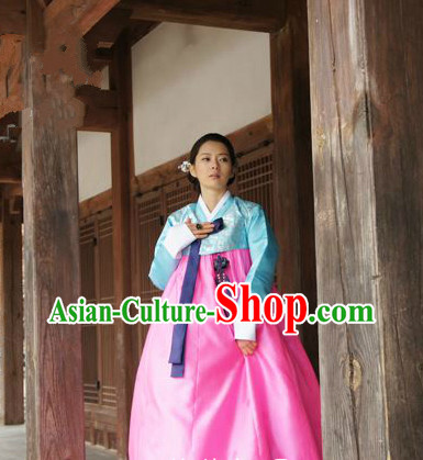 Korean Traditional Hanbok Formal Dresses Special Occasion Dresses for Girls