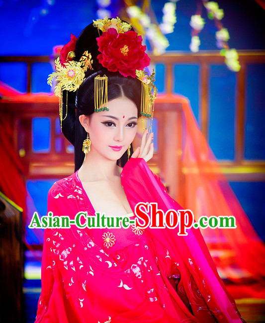 Tang Dynasty Chinese Empress Hair Jewelry for Women