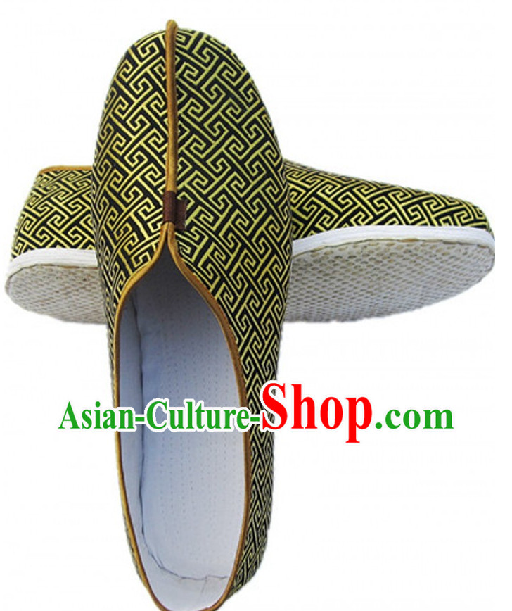 Handmade Chinese Traditional Fabric Shoes Footwear