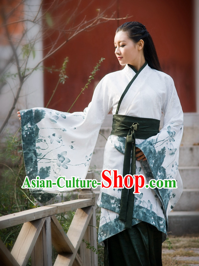 Asian Fashion online Oriental Dresses Chinese Hanfu Plus Size Wholesale Dress Complete Set