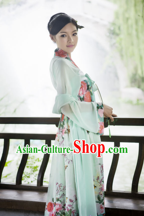 Asian Fashion Oriental Dresses Chinese Hanfu Plus Size Classy Dresses