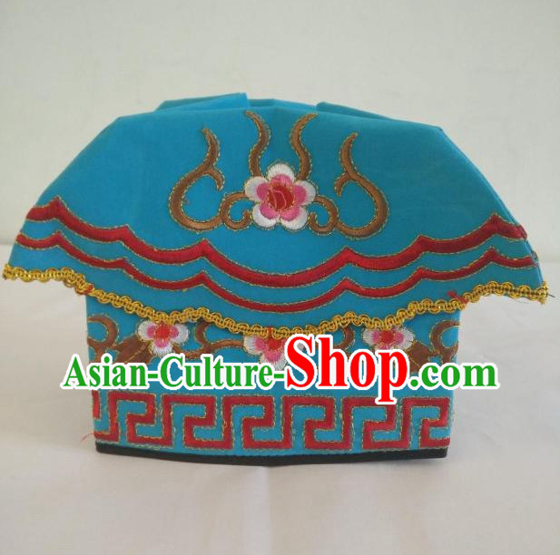 Oriental Stage Performance Peking Opera Hat for Men