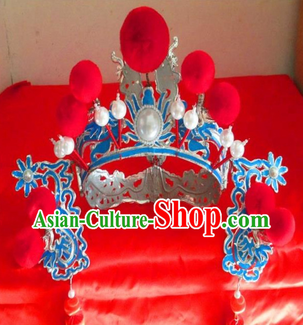 Chinese Traditional Opera Hua Dan Superheroine Hat