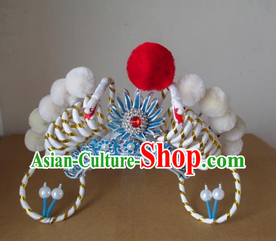 Chinese Beijing Opera Bai Suzhen Hat