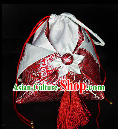 Asian Fashion Chinese Classic Hanfu Accessories Traditional Handmade Designer Hand Bags