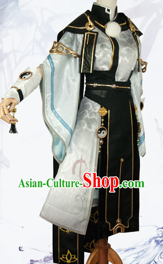 Asian Chinese Fashion Warrior Plus Size Custom Made Halloween Costumes Cosplay Costumes