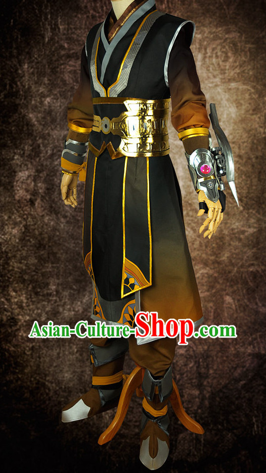 Asian Chinese Fashion Swordman Halloween Costumes Cosplay Costumes Plus Size Cosplay Costumes