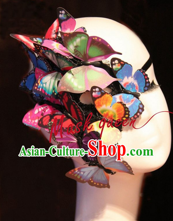 Butterfly Mask Hair Fascinators Hair Slides Headpieces Hair Ornaments