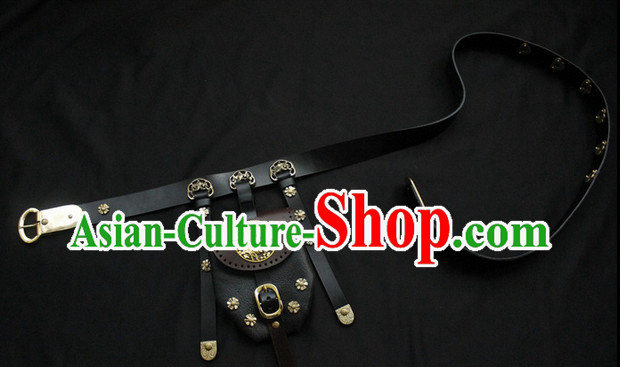 Chinese Ancient Tang Dynasty Dress Hanfu Long Belt