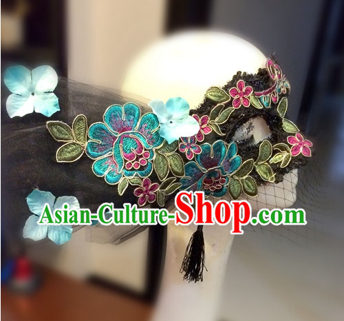 Custom Made Designer Handmade Facial Mask Hair Fascinators Hair Slides Headpieces Hair Ornaments Set