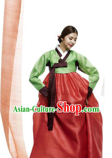 Korean Traditional Dress Hanbok Formal Dresses Special Occasion Dresses for Girls