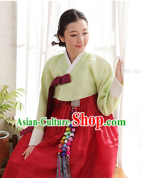 Korean Traditional Dress Hanbok Formal Dresses Special Occasion Dresses for Girls