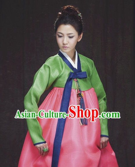 Korean Traditional Dress Hanbok Formal Dresses Special Occasion Dresses for Girls