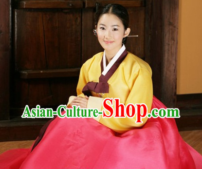 Korean Traditional Dress Hanbok Formal Dresses Special Occasion Dresses for Girls