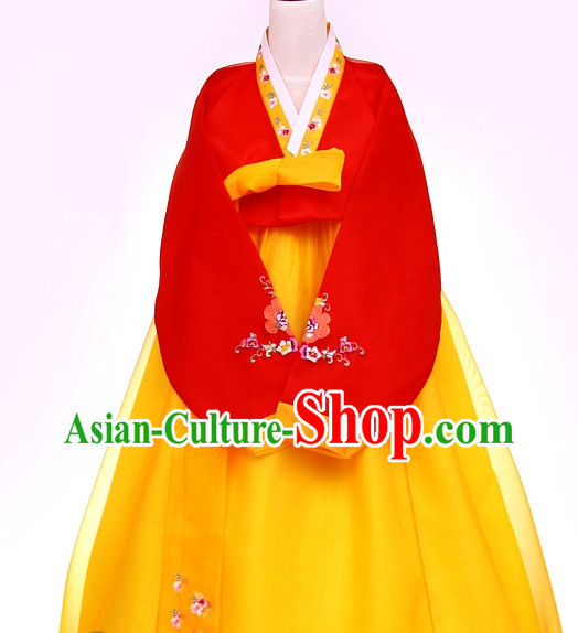 Top Korean Traditional Custom Made Dancing Hanbok Costumes Complete Set for Women