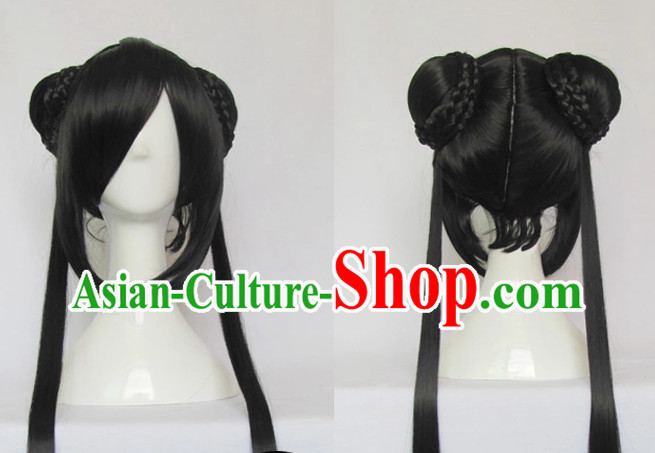 Traditional Chinese Cosplay Long Wig Chinese Ancient Costumes Wig