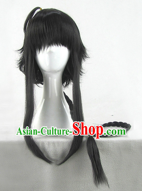 Asian Chinese Cosplay Traditional Wigs Chinese Ancient Costume Wig