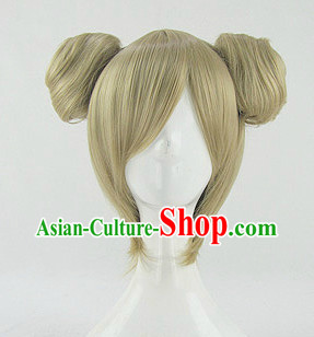 Asian Style Chinese Cosplay Traditional Wig China Ancient Costumes Wig