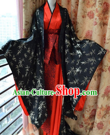 Asia Fashion Chinese Bamboo Hanfu Clothes