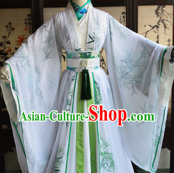 Chinese Ancient Teacher Costumes Complete Set