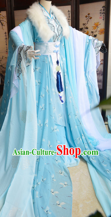 Chinese Ancient Princess Costumes Complete Set