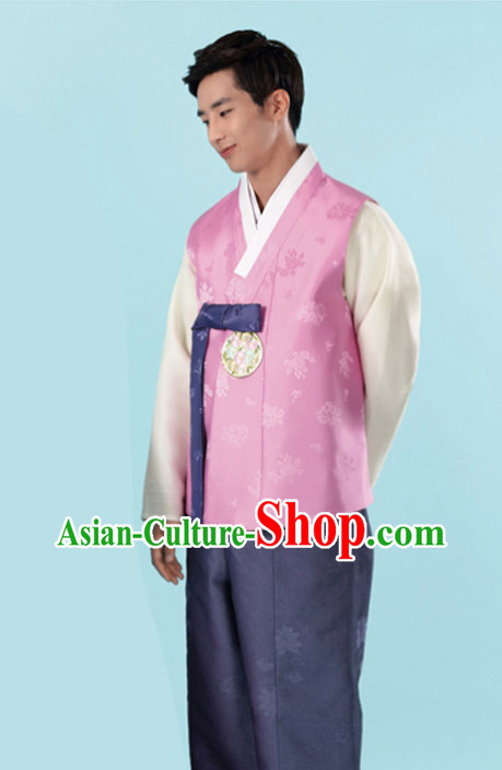 Korean Traditional Mens Wedding Hanbok Suits