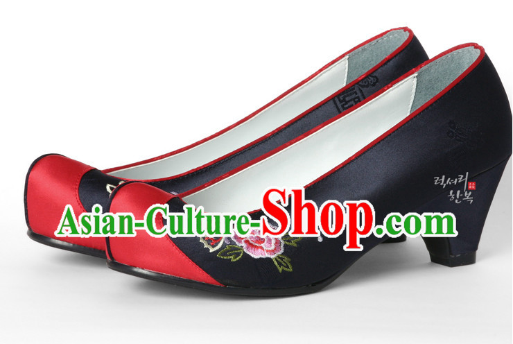 Korean Traditional Wedding Bridal Shoes for Brides