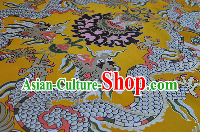 Chinese Tibetan Brocade Embroidered Fabric Upholstery Material Dress Material