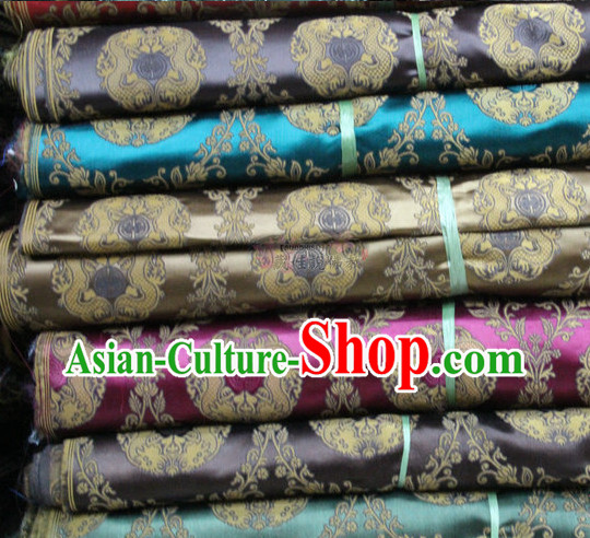Chinese Brocade Upholstery Material Embroidered Fabric Dress Material