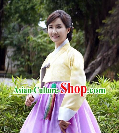 Korean Traditional Clothing Plus Size Clothing Fashion Clothes Complete Set for Women