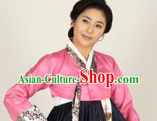 Korean Traditional Clothing Plus Size Clothing Fashion Clothes Complete Set for Women