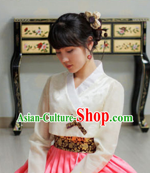 Korean Traditional Clothing Plus Size Clothing Fashion Clothes Complete Set for Teenagers