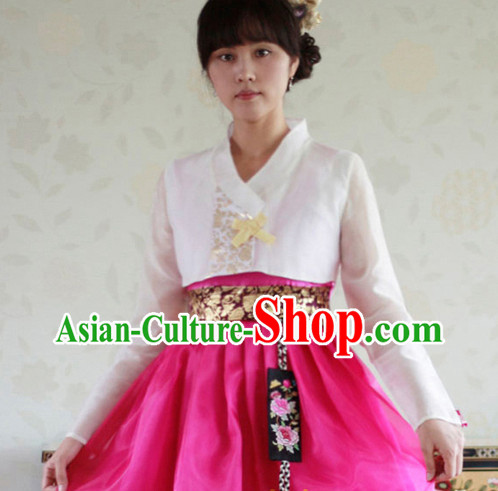 Korean Traditional Clothing Plus Size Clothing Fashion Clothes Complete Set for Teenagers