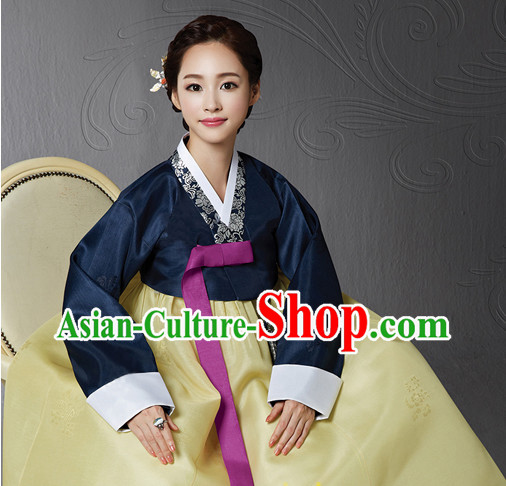 Korean Traditional Dresses Imperial Female Plus Size Dress Fashion Clothes Complete Set