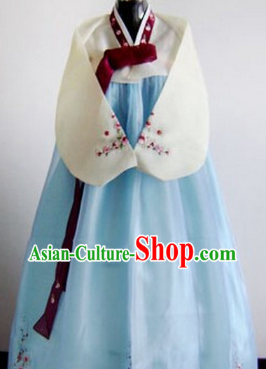 Korean Traditional Garment Female Plus Size Dress Fashion Clothes Complete Set