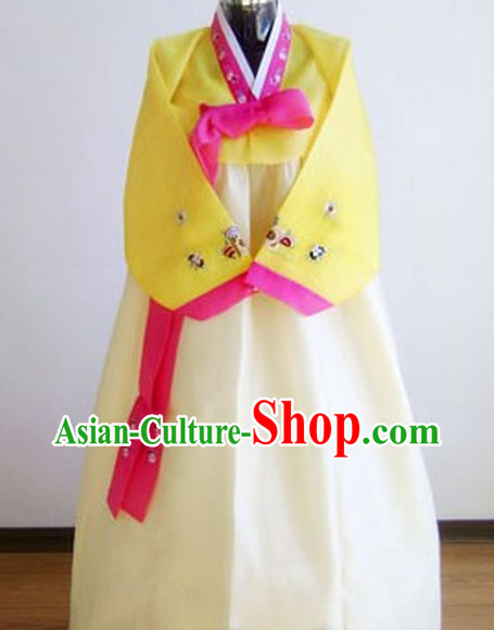 Korean Traditional Dress Female Plus Size Dance Costumes Fashion Clothes Complete Set