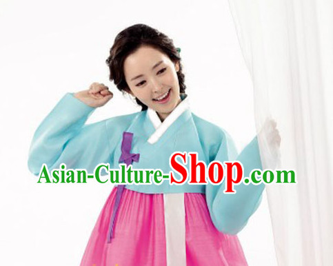 Traditional Korean National Costumes Complete Set for Women