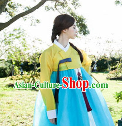 Traditional Korean National Uniforms Complete Set for Women