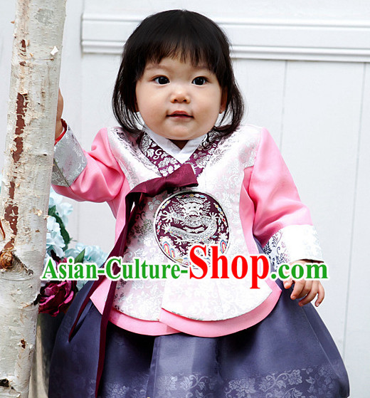 Korean Girls National Costumes Traditional Costumes Hanbok Korea