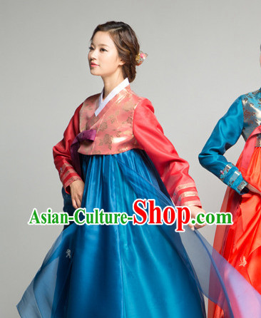 Korean Woman National Costumes Traditional Costumes Hanbok Dress online Shopping