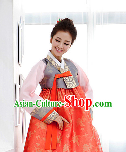 Korean Woman National Costumes Traditional Costumes Hanbok Dress online Shopping