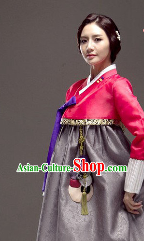 Korean Woman National Costumes Traditional Costumes Hanbok Dress online Shopping