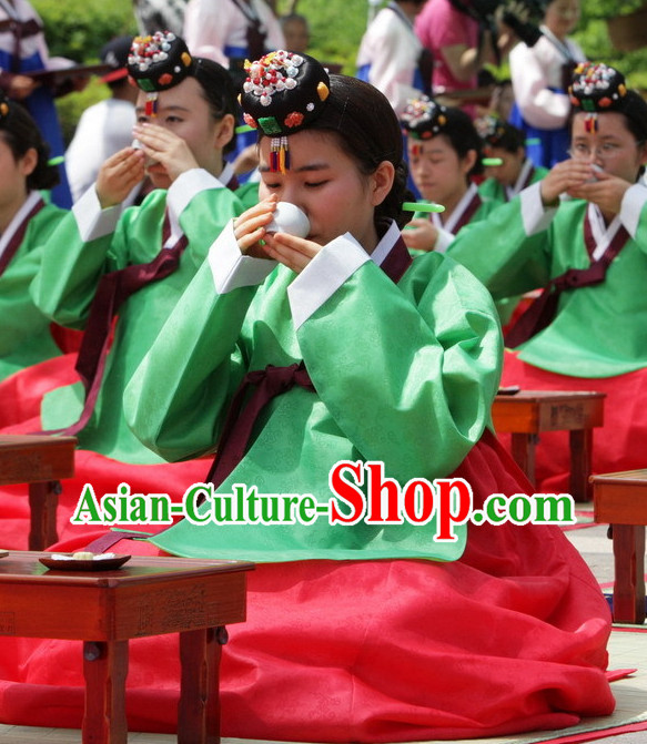 Korean Classical Dance Costumes for Women